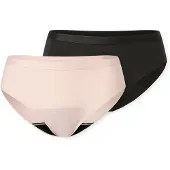 Schiesser Slip ' Periodenslip Secret Care ' zwart