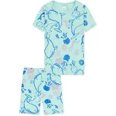 Schiesser Nachtkledij ' Girls World ' lichtgroen
