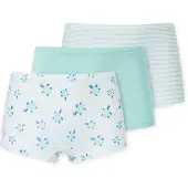 Schiesser Onderbroek pastelgroen / lichtgroen / offwhite