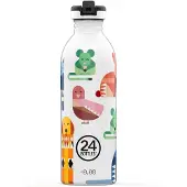 24Bottles Drinkfles gemengde kleuren / wit