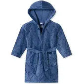 Schiesser Badjas 'Aqua' blauw