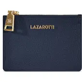 Lazarotti Etui 'Bologna' donkerblauw / goud