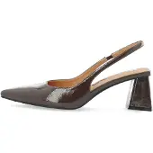 Bianco Slingpumps 'Maralyn' donkerbruin