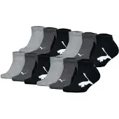 Puma Sokken lichtgrijs / donkergrijs / zwart / wit