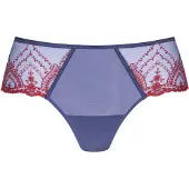 Mey Broekje 'Mysterious' donkerblauw / robijnrood