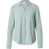 QS Blouse cyaan blauw