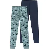 Schiesser Onderbroek '95/5' navy / lichtblauw