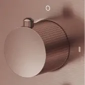 Saniclear Copper Stripes omstelknop voor inbouw thermostaatkranen (SK21429 en SK79844)