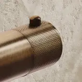 Saniclear Antique Stripes temperatuurknop voor opbouw thermostaatkranen (SK80055, SK80047 en SK80074)