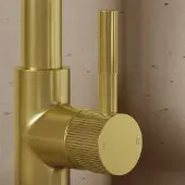 Saniclear Brass Stripes hendel voor Highriser (SK89501)