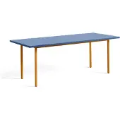 HAY Tafel Two-Colour Ochre Powder Coated Steel Frame Blue L200 x W90 x H74 cm