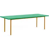 HAY Tafel Two-Colour Ochre Powder Coated Steel Frame Green Mint L240 x W90 x H74 cm