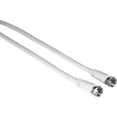 Hama Verb.Kabel 2X F-Plug Wit 3M Ve=25