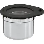 Rösle container met siliconen deksel 8cm RO16553