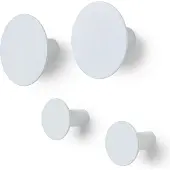 Blomus Set Ponto muurhaken Blomus lichtgrijs 4 stuks