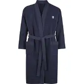 Jan Vanderstorm herren Badjas - 80/82 - donkerblauw - Plus Size