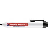 Edding Retract 11 Permanentmarker Medium Ronde punt 1,5 mm Zwart Navulbaar Waterbestendig