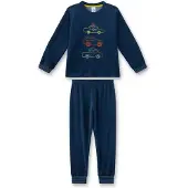 Sanetta Nachtkledij navy / geel / grijs / oranje