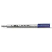 Staedtler Universele stift Lumocolor, F, WL, blauw, 10 stuks