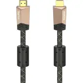 Hama Premium HDMI-kabel Met Ethernet Conn. - Conn. Ferriet Metaal 1,5 M