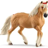 Schleich Horse Club 2023 Echt Haflinger Merrie Rijpaard Figurine - Gedetailleerd Rijpaard Speelgoed