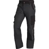 FHB Bruno Werkbroek Twill Antraciet-Zwart maat 54 heren