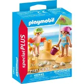 Playmobil Special Plus Kinderen met zandkasteel - 71581