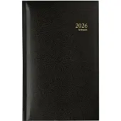 Brepols Interplan Lima Zakagenda 2027 1 Week per 2 pagina's Duits, Engels, Frans, Italiaans, Nederlands, Spaans Zwart 0,736,1255,01,6,0