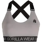 Gorilla wear Sport bh 'Colby' grijs / zwart