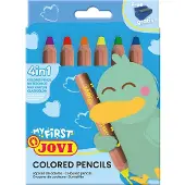 Jovi Baby Multi Pencil Set waterverfpotloden 1 stuk
