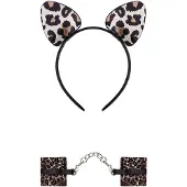 Obsessive - TIGERLLA LEOPARD CUFFS AND EARS