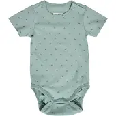 Hummel Rompertje/body 'Beesy' cyaan blauw / donkerblauw