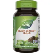 Nature'S Way , Black Walnut Hulls, 900 mg, 100 Vegan Capsules (450 mg per Capsule)