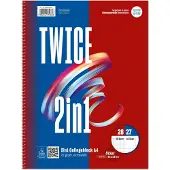Staufen A4 Gelinieerd Draadgebonden Zijgebonden Soepele kaft Geperforeerd 80 Pagina's 40 Vellen