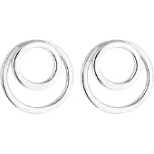 Elli Oorbellen 'Kreis' zilver