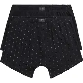 JP 1880 Boxershorts zwart / wit