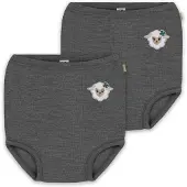 Normani Onderbroek 'Tokoroa' beige / antraciet / wit