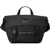 Delsey Schoudertas zwart / wit