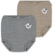 Normani Onderbroek 'Tokoroa' beige / grijs / wit