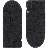 Roeckl Wanten 'FELTED WOOL' grijs / antraciet / basaltgrijs / rookgrijs / donkergrijs / grijs gemêleerd