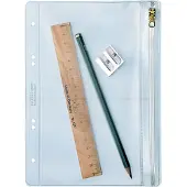 Leitz Map 4040 A5 Ritssluiting PVC (Polyvinylchloride) 6 15,5 (B) x 21 (D) x 21 (H) cm Transparant