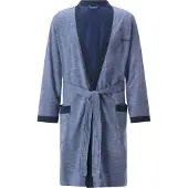 Babista Badjas kort ' Quarin ' blauw