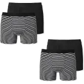 Schiesser Onderbroek zwart / wit