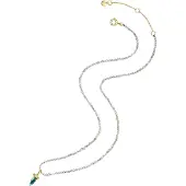 Glanzstücke Ketting goud / grijs / groen