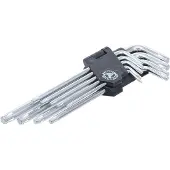 Bgs Schroevendraaiers, Hoeksleutelset lang T-profiel (voor Torx) T10 - T50 9 stuks. (T-profiel)