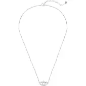 Glanzstücke Ketting zilver / transparant