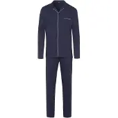 Hanro Pyjama lang ' Day & Night ' navy