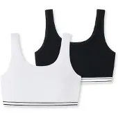 Schiesser BH zwart / wit