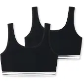 Schiesser BH zwart / wit