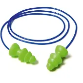 Moldex oordopjes Comets Cord 642101, EN 352-2, SNR 25 dB, herbruikbaar, groen, 50 paar/doos